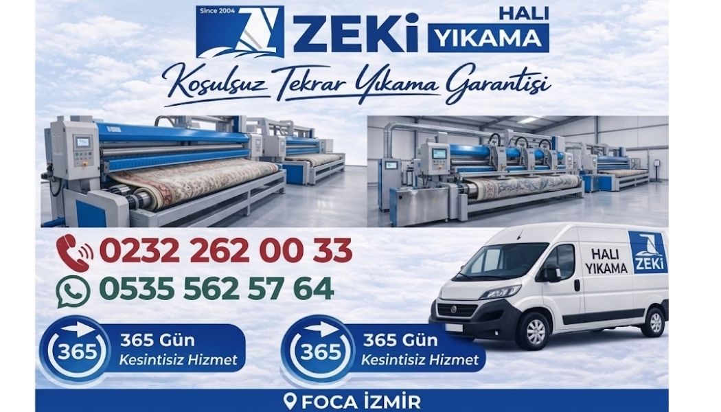 foça halı yıkama